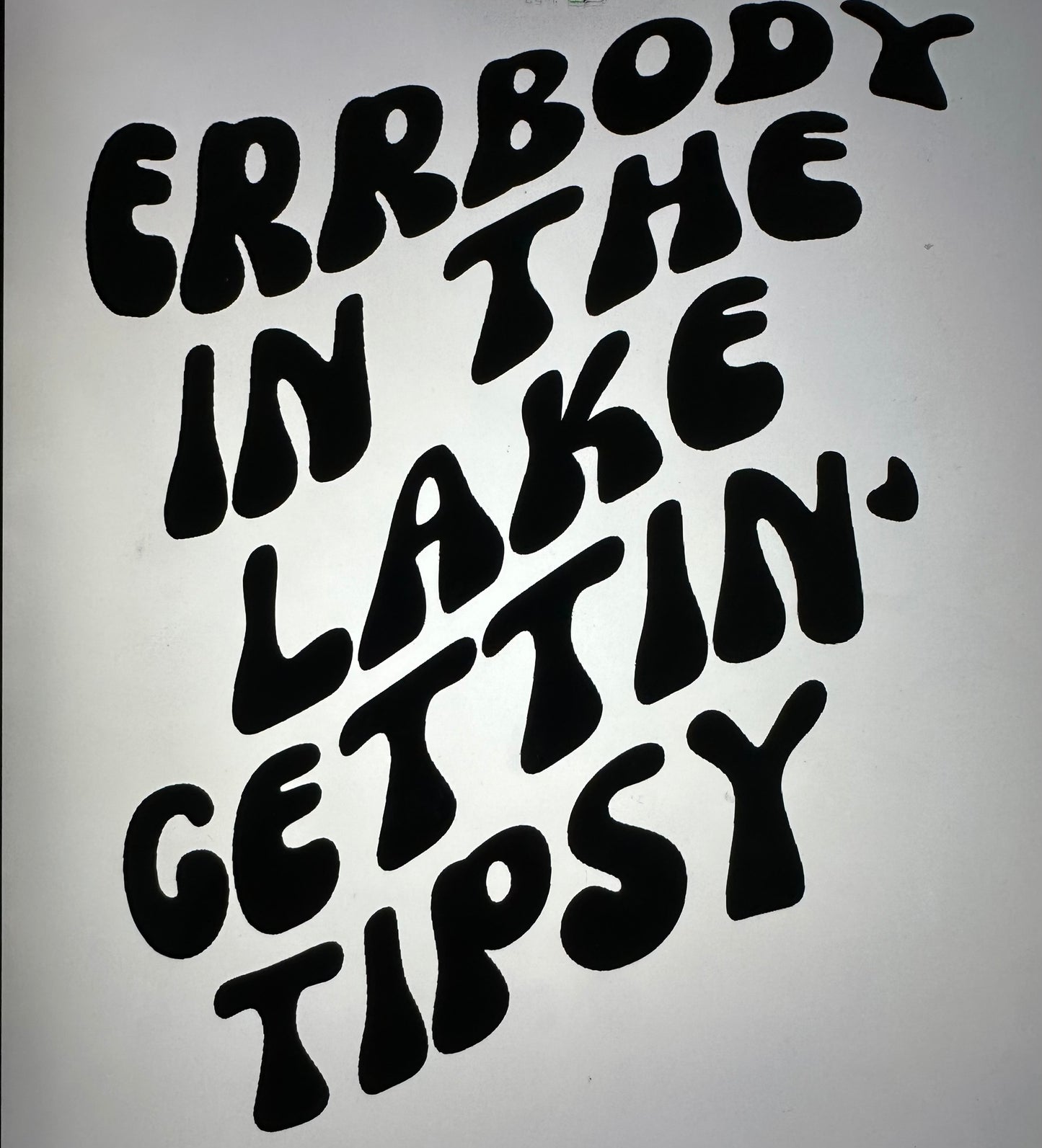 Err body In The Lake