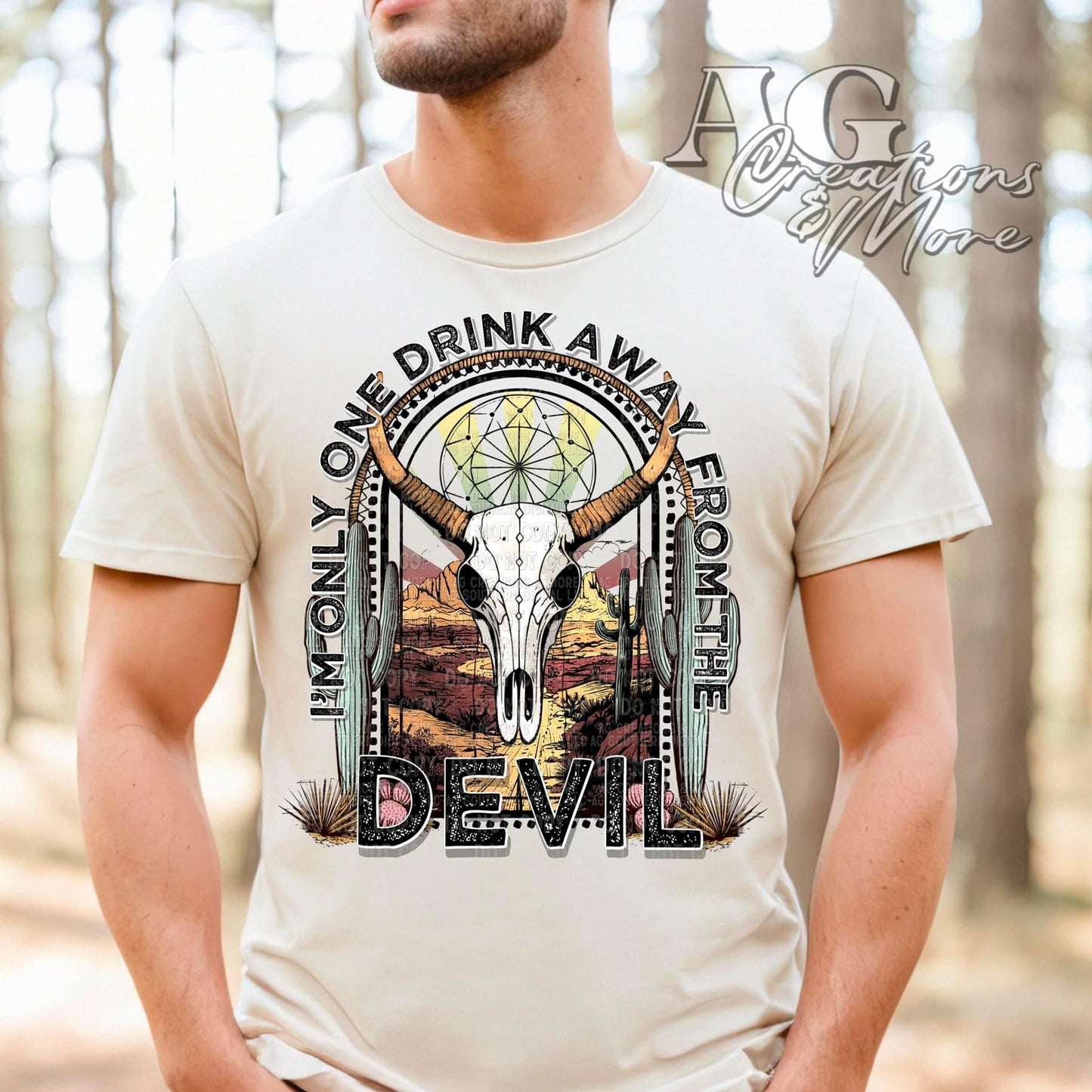 One Drink Away From The Devil