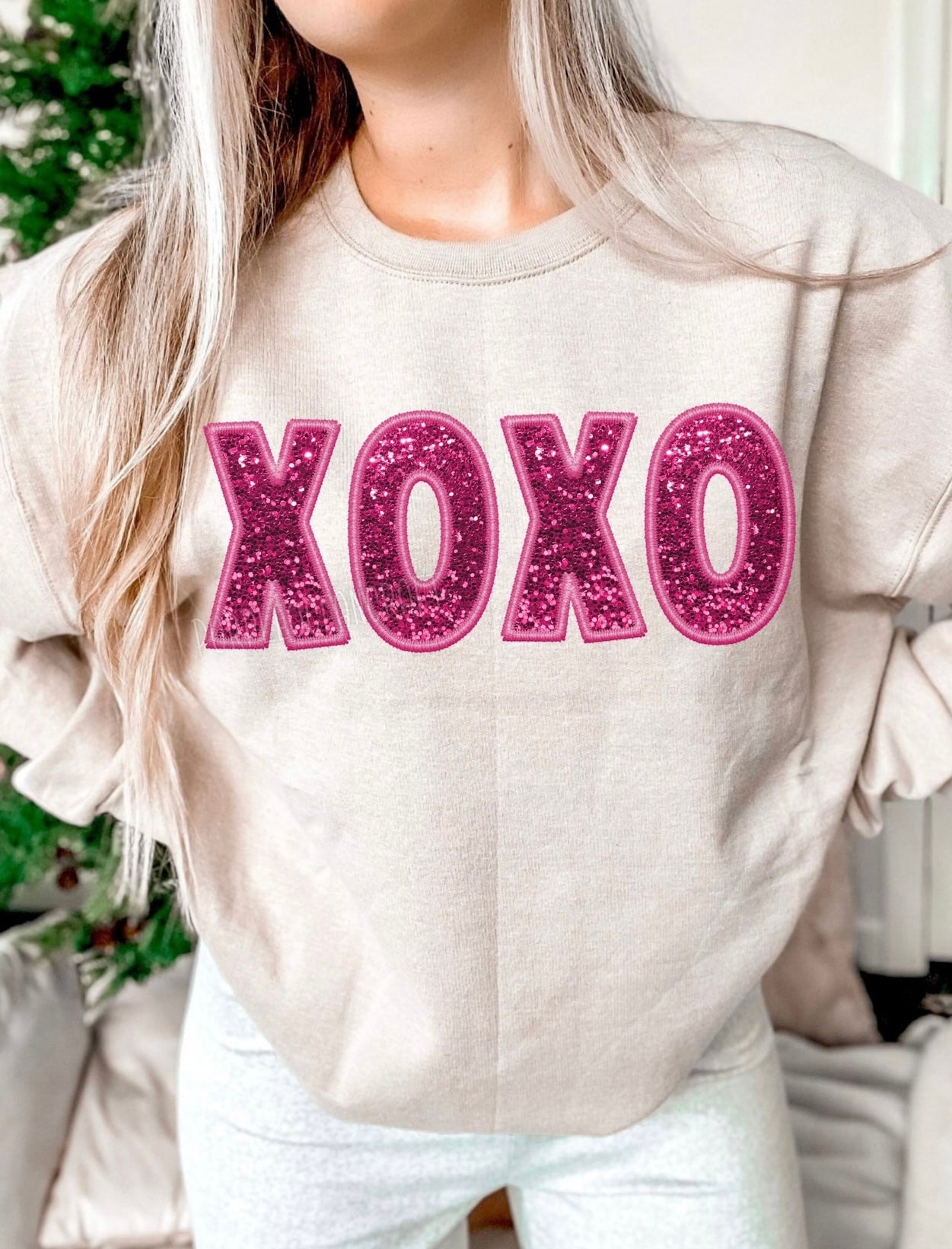 Pink XOXO Ready To Press High Quality DTF Print