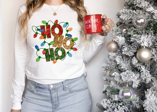 HO HO HO Lights